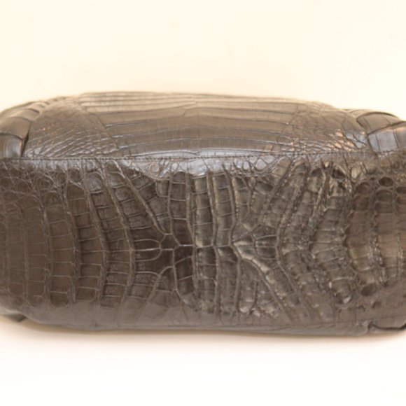 Nancy Gonzalez Crocodile Hobo Handbag  Shoulder Bag - Picture 7 of 15